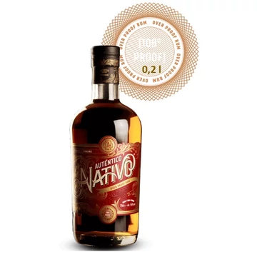 Auténtico Nativo Overproof ( mini) 54%-os 0,2 liter 