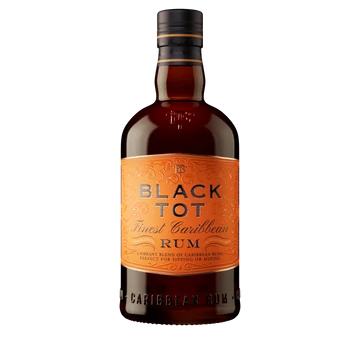 BLACK TOT FINEST CARIBBEAN RUM 0,7 L  46,2% 