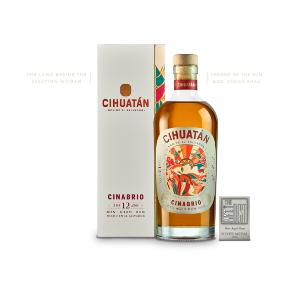 Cihuatán Cinabrio 0,7l-es  40% -os  (ajándékdobozban)