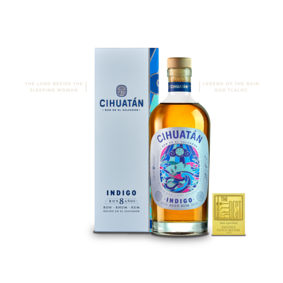 Cihuatán Indigo 0,7l-es  40%-os  (ajándékdobozban )