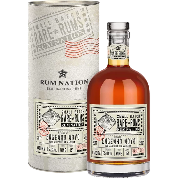 Rum Nation Rare Rums - Engenho Novo 2017-2023 0,7 liter 65%