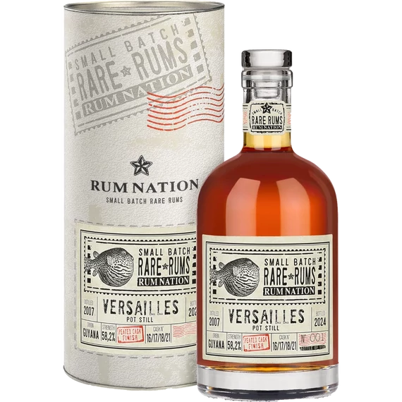 Rum Nation Rare Rums - Versailles 16 years 2007-2024 0,7 liter 58,2%