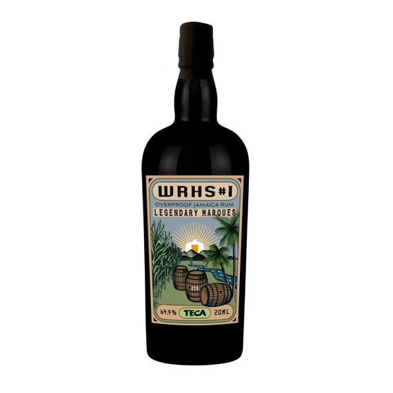 TECA 2 YO Rum Overproof Legendary Warehouse No. 1 0,7 L 64,4%